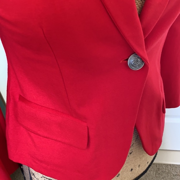 Red Fantastic Fawn Blazer - Picture 2 of 3